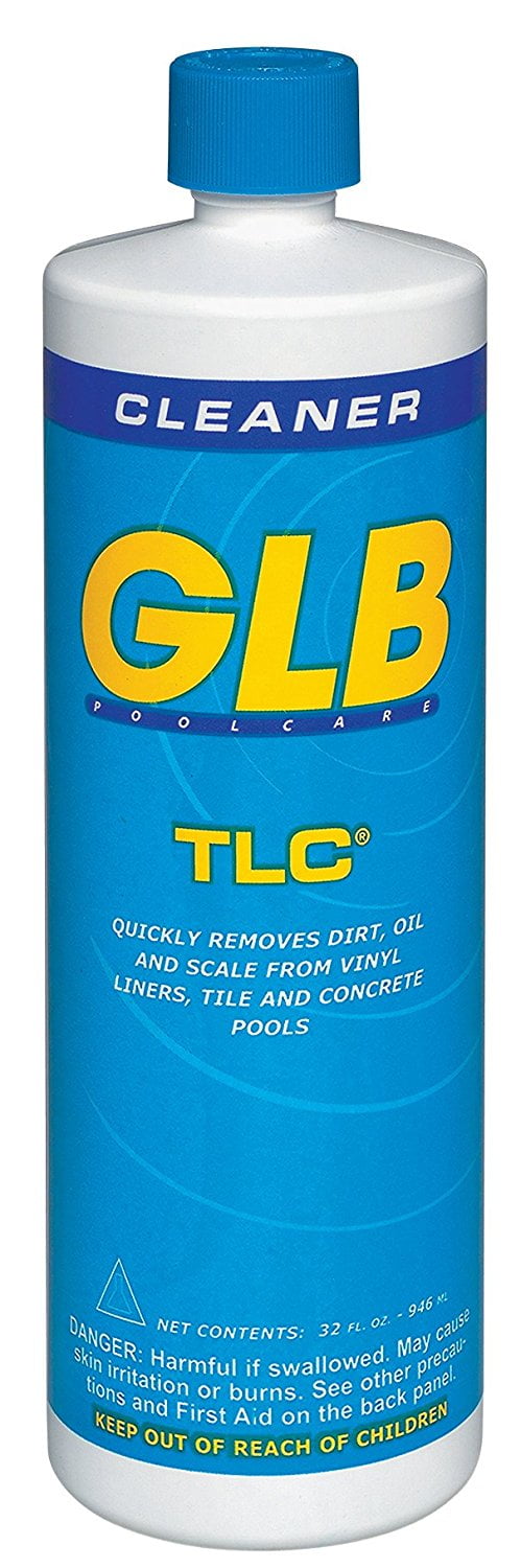 GLB Pool and Spa Products 71028 1-Quart TLC Pool Water ...