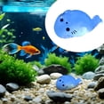 thumbnail image 2 of Tiny Seal Figurines, Ongmies Glow in The Dark Decoration Cute Baby Seal Fish Tank Decoration Mini Sea Diy Resin Crafts, C, 2 of 8
