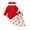 Red-d, variant on PINQI 2025 Clothes Set Toddler Baby Girl Valentines Day Outfit Heart Ruffle Long Sleeve Romper Dress +Headband Spring Fall Outfits(Red-a,0-3 Months)