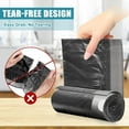thumbnail image 3 of 100 Count Small Trash Bags, 4 Gallon Trash Bags Drawstring, Black Small Garbage Bags for Bathroom Kitchen Office Bedroom, Unscented, 3 of 4