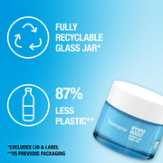 Neutrogena Hydro Boost Hyaluronic Acid Hydrating Water Gel Daily Face Moisturizer for Dry Skin, Oil-Free, Non-Comedogenic & Dye-Free Face Lotion, 1.7 oz/50 ml