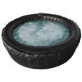 ALEKO Round Inflatable Hot Tub Spa With Zip Cover 6 Person 265