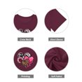 thumbnail image 2 of Anbech Plus Size Women Shirt Love Heart Crewneck Tshirt Short Sleeve Oversized Graphic Sweet Top, 2 of 7