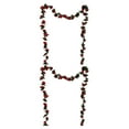 thumbnail image 3 of VONKY Exquisite Simulated Flower Vines Charming And Inviting Atmosphere With These Exquisite Simulated Flower Vines Such Big Red 45 roses 2Set, 3 of 6