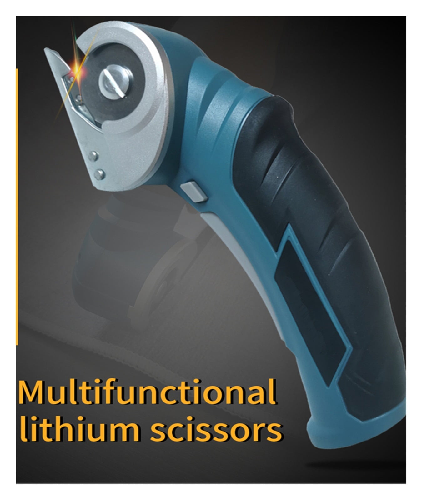 Electric Scissors Rechargeable Cordless Electric Cutter Shear For Cardboard Leather Fabric Scrapbook Carpet Electric Rotary Cutt ,Lightweight and Comfortable