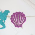 thumbnail image 4 of Coofit Party Banner Decorative Glitter Mermaid Shell Star Hanging Banner for Birthday, 4 of 7