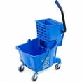 thumbnail image 2 of Carlisle 3690814 Mop Bucket/Wringer Combo 26 qt, Blue, 2 of 4