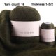 thumbnail image 5 of Bewildely Juego de bolas de hilo de 50g y 20g, bufandas, Kit de hilo de ganchillo para tejer, suéter para bebé, suministros para tejer, accesorio de Artesanía Ejercito verde NO18 Bewildely HA010946-19, 5 of 6