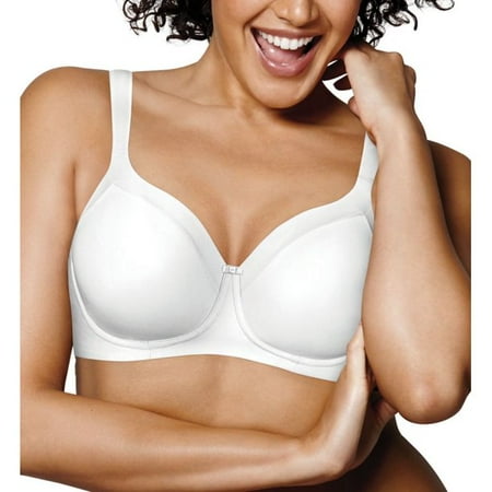 

PLAYTEX White Secrets Wire-Free Seamless Balconette Bra US 42C UK 42C NWOT