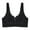 c01Black, variant on LNWUY Full Coverage Padded Minimizer Bras Wireless Back Smoothing Scalloped Bra No Underwire Black XXXL