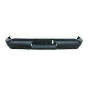 REAR STEP BUMPER ASSEMBLY; FOR 1500 SERIES REBEL AND TRX; BLACK POWDER