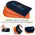 thumbnail image 6 of Skyfoot Adjustable Orthopedic Heel Lift Inserts, Height Increase Insoles for Heel Pain Leg Length Discrepancies, 6 of 7