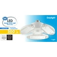 thumbnail image 3 of Great Value LED 30W Daylight E26 Medium Base Garage Light with 3 Adjustable Lighted Blades, 3 of 11