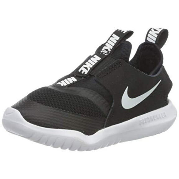 Nike Kids Flex Runner (Infant/Toddler) Black/White 3 Infant
