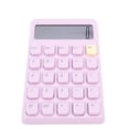 thumbnail image 1 of Calculadora Portátil, Calculadora De 12 Dígitos Con Energía Solar Con Gran Pantalla Y Botones Mecánicos Para El Uso Del Hogar De La Oficina Escolar, Botones De Resistencia Al, 1 of 7