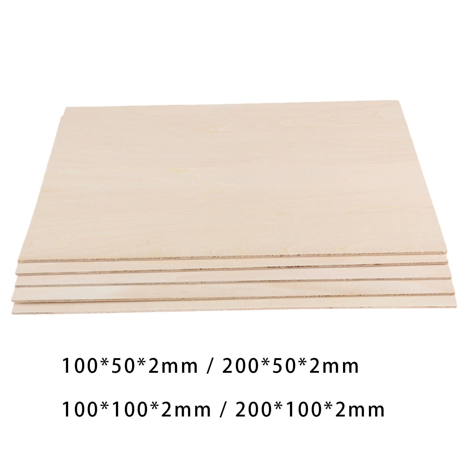10PCS Plywood Basswood 300x300x3mm Lightweight Craft Board