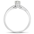 thumbnail image 3 of SuperJeweler Diamond Solitaire Promise Ring In White Gold For Women, 3 of 6
