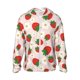 thumbnail image 1 of Balery Strawberry Floral Sudadera ligera de manga larga con capucha y protección solar UPF 50+ para hombre y mujer, ideal para pesca y running-Small, 1 of 7