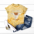 thumbnail image 3 of Anbech 80s RODEO Tie-dye T-Shirt for Women Vintage Not My First RODEO Graphic Western Cowboy Short Sleeve Tee Tops with Crew Neck, 3 of 4