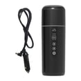 thumbnail image 1 of Hervidor de agua para coche de 12 V y 24 V, calentador de taza para calentar agua, preparar café, escuela negro, 1 of 8