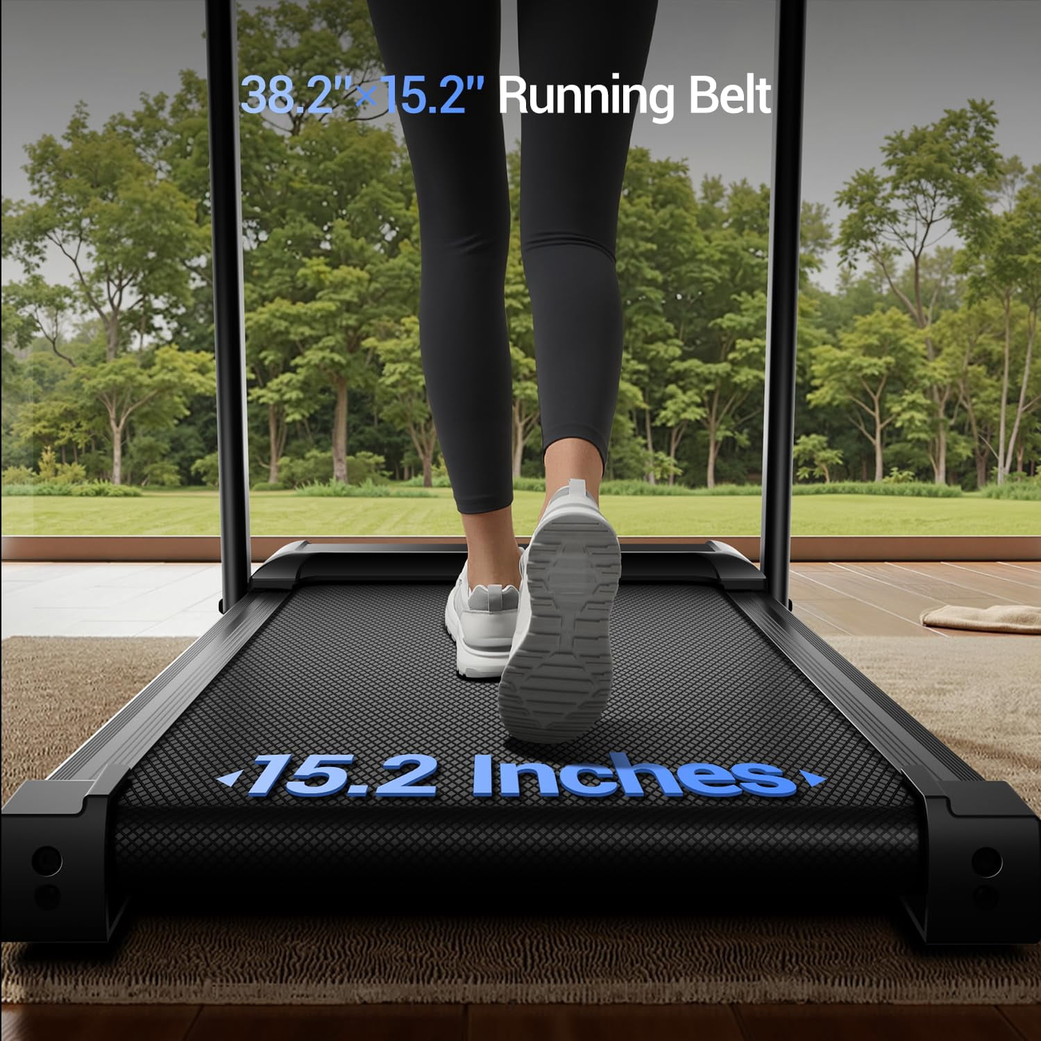 15% Incline Treadmill with Handle, 3-in-1 Portable Treadmills for Home and Office, Foldable Treadmills with 220 Lbs Weight Capacity