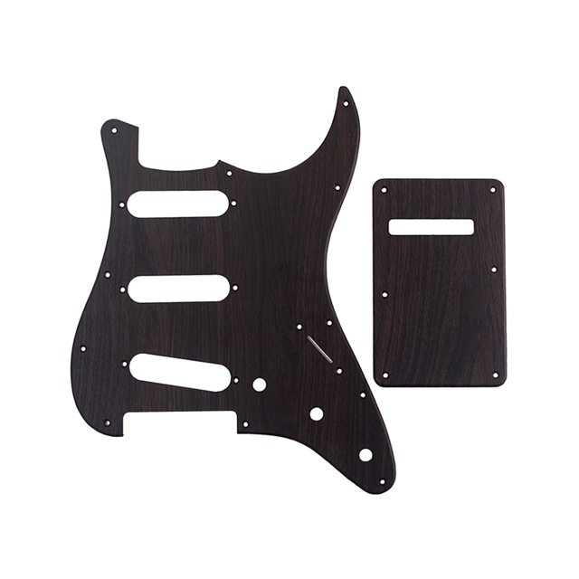Guitarra acústica Bajo Pickguard Portátil Reutilizable Placa trasera Placas de rasguño Música Repuestos Accesorios Accesorios Instrumento musical Advancent OD003107-00