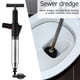 thumbnail image 5 of Herramientas Air Power Drain Blaster Desatascador manual para fregadero, removedor de obstrucciones, universal para fregaderos de cocina, color negro, 5 of 5