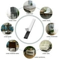 thumbnail image 3 of 16pcs Felt Pads Rectangle Furniture Pad 5 7/8" x 1/2" Self Stick Non Slip Black, 3 of 7