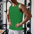 thumbnail image 5 of KLL Green St. Patrick’s day Print Men's Muscle Gym Workout Stringer Tank Tops Bodybuilding Fitness T-Shirts Tank Tops Men-3X-Large, 5 of 7