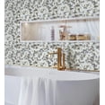 thumbnail image 2 of 10 pack Beige 12.4 in. x 12.6 in. Polished Mini Versailles Glass Mosaic Floor and Wall Tile (10.85 sq. ft./Case), 2 of 5