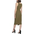 thumbnail image 2 of Guess Womens Gathered Midi Bodycon Dress, 2 of 2