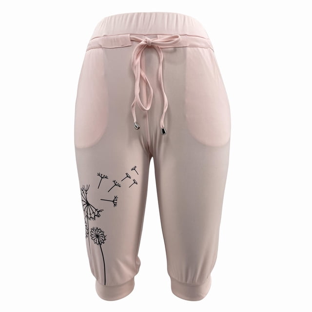 PEASKJP Booty Yoga Pants for Women Ruched Booty High Waist Seamless Leggings Compression Tights, Pink M