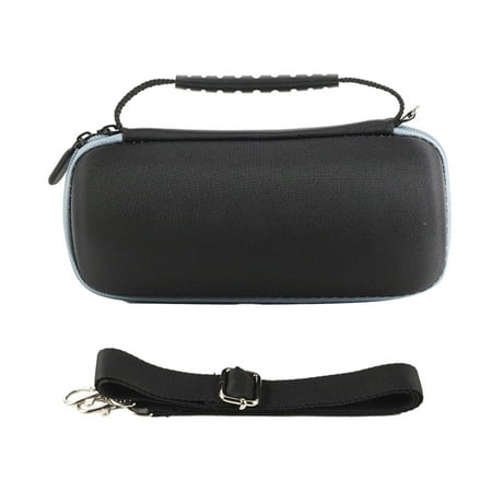 Hard Carry Case For Bluetooth-compatible Speakers Holder Shockproof Bag with Shoulder Strap Soft Flocking Interior