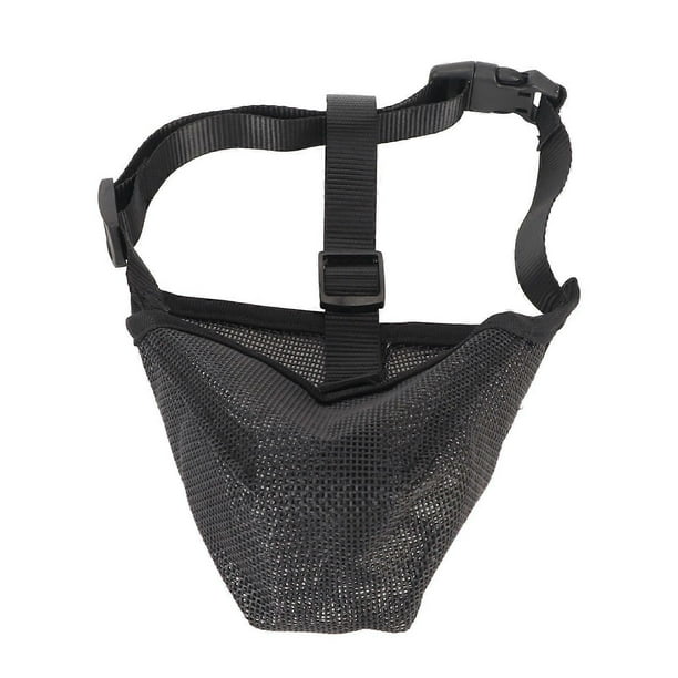 dog muzzle breathable adjustable dogs mesh covered muzzle for biting chewing licking barking scavenging poisoned bait s