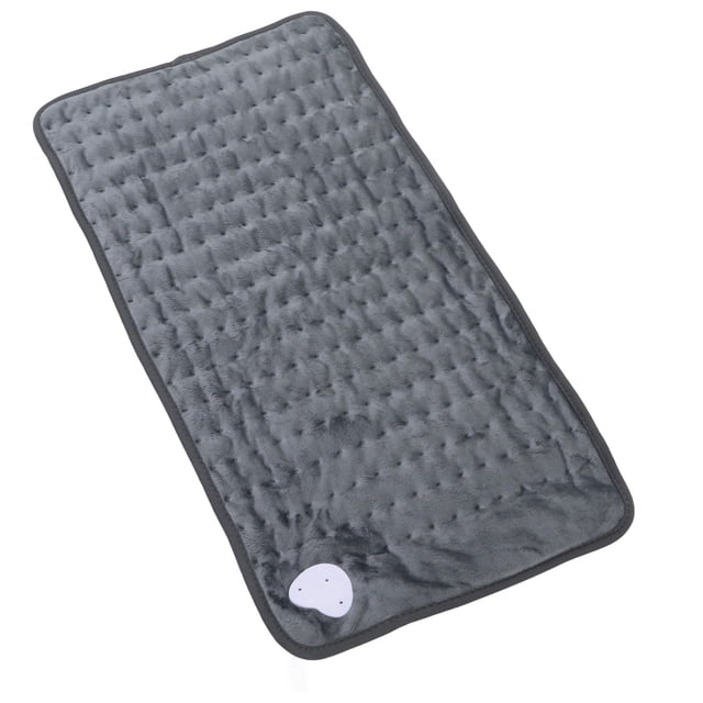 Almohadilla Térmica Caliente, Suave 6 Configuraciones De Temperatura Almohadilla Térmica Calentamiento Rápido Para Mujeres Para Piernas ANGGREK 23,6 X 11,8 pulg. Gris oscuro Enchufe de EE. UU. 100‑120 V