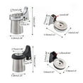 thumbnail image 6 of Kettle Spout Whistle Nozzle Stainless Steel Kettle Spout Teakettle Nozzle Water Boiling Kettle Replacement Accessory, 6 of 19