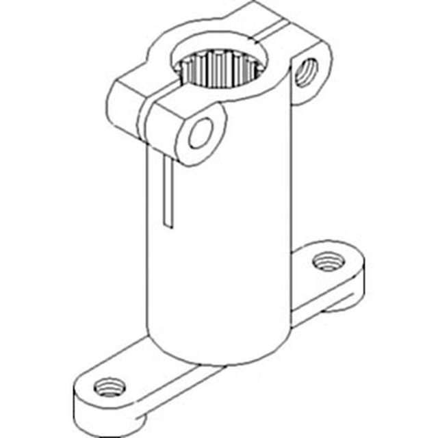 RAParts R27487 Nouvelle Pompe Hydraulique à 14 Compartiments Arbre de Transmission Compatible John Deere 3010 4010