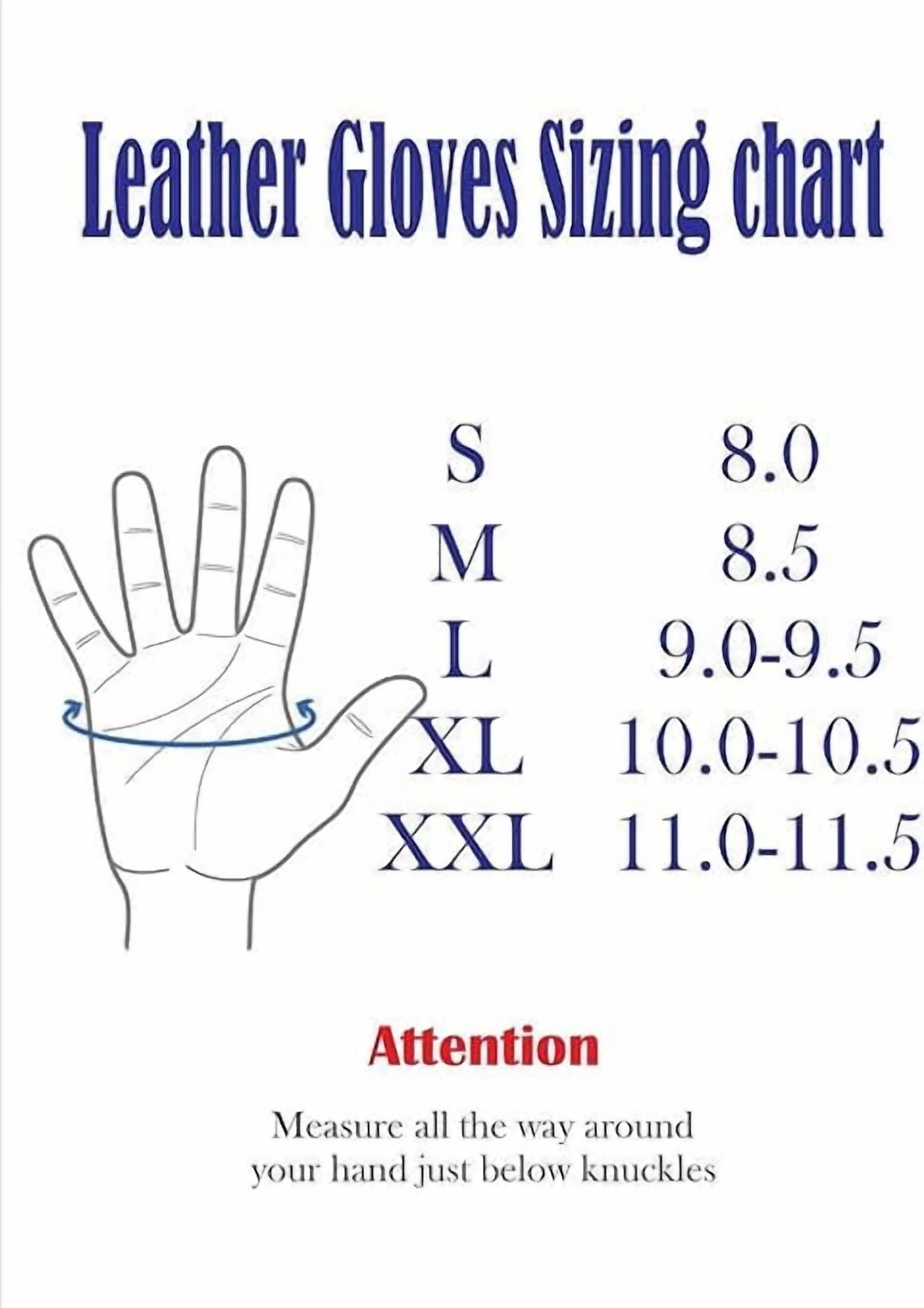 Genuine Leather Full Finger Driving Gloves, Motorcycle Gloves For Men