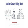 thumbnail image 5 of Genuine Leather Full Finger Driving Gloves, Motorcycle Gloves For Men, 5 of 5