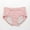 Pink, variant on HUPOM Post Partum Underwear Women After Birth Womens Underwear Thong Casual Tie Banded Waist Red L