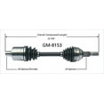 thumbnail image 2 of CV Axle Shaft SurTrack GM-8153 Fits select: 2005-2008 CHEVROLET UPLANDER, 2009-2011 BUICK LUCERNE, 2 of 3