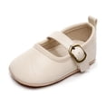 thumbnail image 5 of Nygoyerh Baby Girl Princess Shoes Lightweight Mary Jane Flats Wedding Dress Shoes with Non-Slip Rubber Sole, 5 of 5