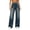 Sky Blue, variant on TOUMENY High Waist Wide Leg Jeans for Women Casual Loose Straight Denim Pants Spring Fall Full Length Stretchy Baggy Trousers Black S