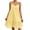 Yellow, variant on BRGZLK Stripe Dress for Womens Summer V-Neck Sleeveless Bohemian Beach Halter Dress Light Blue M