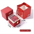 thumbnail image 3 of Caja Rosa Natural con Collar Grabado y Rosa, Collar Personalizado para Novia, 3 of 5
