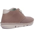 thumbnail image 3 of On Foot Safari Women's Slip On Lace Up Leather Shoes In Taupe Size 9.5, 3 of 6