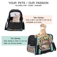 thumbnail image 3 of Easter Premium Cat Carrier Bag - Durable 900D Oxford Cloth & Sherpa Base, Spacious 17x10x11.8 in Size, Comfortable Nylon Webbing - Ideal for Traveling with Your Feline Friend!, 3 of 7