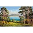 thumbnail image 3 of Buchner, H. 24x16 Black Modern Framed Museum Art Print Titled - OTMUCHOW LAKE, 3 of 5