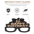 thumbnail image 4 of 12 piezas de decoraciones de cumpleaños, gafas de fiesta, gafas de cumpleaños, gafas de papel, accesorios, 4 of 7