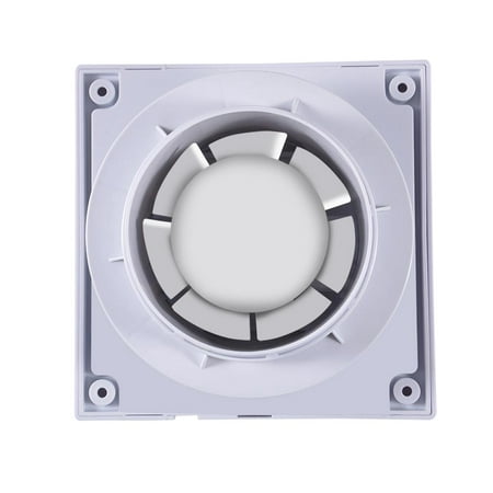 HERCHR Extractor Fan, 110V Wall-Mounted Shutter Ventilating Exhaust Fan for Bathroom,110V Wall-Mounted One Speed Setting Shutter Ventilating Exhaust Fan for Bathroom Toilet Kitchen